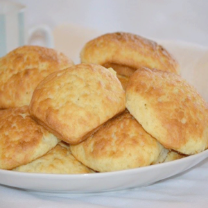 fresh, scones, tea, breakfast