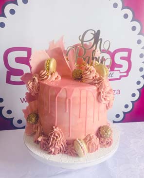 Sconesandall baby shower cake 1